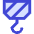 Crane Hook Icon from Sharp Duo Set