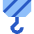Crane Hook Icon from Sharp Flat Set