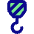 Crane Hook Icon from Core Pop Set
