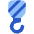 Crane Hook Icon from Plump Flat Set