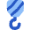 Crane Hook Icon from Flex Flat Set