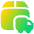 Delivery Truck Icon from Plump Gradient Set