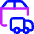 Delivery Truck Icon from Core Neon Set