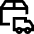 Delivery Truck Icon from Sharp Line Set