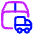 Delivery Truck Icon from Plump Neon Set