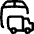 Delivery Truck Icon from Flex Line Set