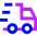 Fast Delivery Icon from Sharp Neon Set