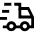 Fast Delivery Icon from Sharp Line Set