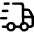 Fast Delivery Icon from Core Line Set