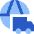 International Shipment Icon from Sharp Flat Set