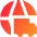International Shipment Icon from Sharp Gradient Set