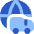 International Shipment Icon from Core Flat Set