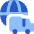 International Shipment Icon from Flex Flat Set