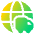 International Shipment Icon from Plump Gradient Set
