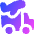 Logistic Ground Air Shipping Icon from Flex Gradient Set