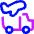 Logistic Ground Air Shipping Icon from Flex Neon Set