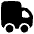 Shipping Truck Icon from Plump Solid Set