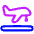 Transfer Air Plane Icon from Plump Neon Set