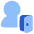 Transfer Courier Inventory Icon from Plump Flat Set