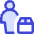 Transfer Courier Man Icon from Core Duo Set