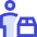 Transfer Courier Man Icon from Sharp Duo Set