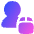Transfer Courier Package Icon from Plump Gradient Set