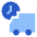 Transfer Truck Time icon - Free transparent PNG, SVG. No sign up needed.