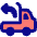 Transfer Truck Unload Icon from Plump Pop Set