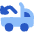 Transfer Truck Unload Icon from Flex Flat Set