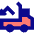Transfer Truck Unload Icon from Sharp Pop Set