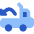 Transfer Truck Unload Icon from Core Flat Set