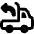 Transfer Truck Unload Icon from Plump Remix Set