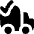 Transfer Van Check Icon from Flex Solid Set