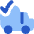 Transfer Van Check Icon from Flex Flat Set