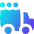 Transfer Van Option Icon from Flex Gradient Set