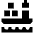 Vessel Cargo Icon from Sharp Solid Set