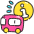 Bus Route Info Icon from Stickies Colors - Free Set