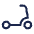 Download free Kick Scooter PNG, SVG vector icon from Solar Linear set.