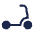 Download free Kick Scooter PNG, SVG vector icon from Solar Bold set.