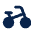 Bike Fill Icon from Mingcute Fill Set