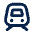 Train 4 Line Icon from Mingcute Line Set