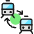 Transportation Ticket Train Transfer Icon from Ultimate Colors Set