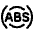 Abs Icon from Plump Line Set