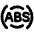 Abs Icon from Plump Solid Set