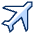 Airplane Icon from Cyber Duotone - Free Set