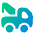 Auto Towing Truck Icon from Plump Gradient Set