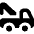 Auto Towing Truck Icon from Core Solid Set