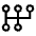 Auto Transmission Icon from Sharp Line - Material Symbols Set