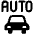 Autopilot Car 1 Icon from Ultimate Bold - Free Set