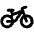 Bicycle Icon from Ultimate Bold - Free Set